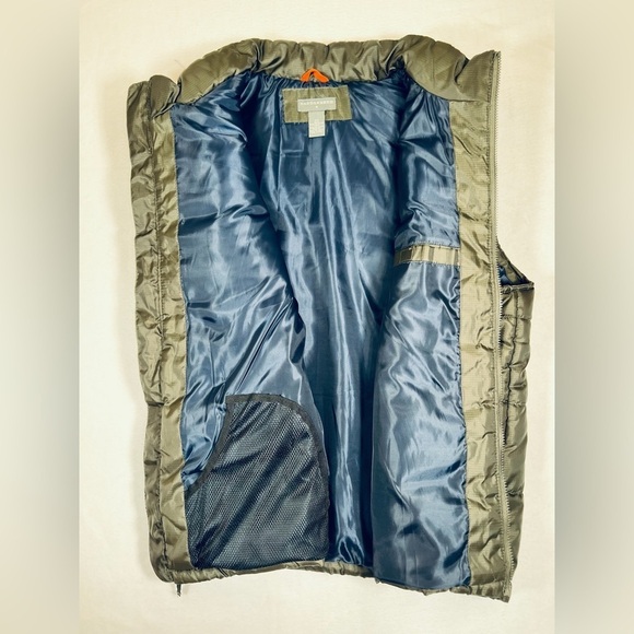 SADDLEBRED Men’s Zip Up Puffer Vest Outdoor Gorpcore Winter Neutral Size XXL - Picture 7 of 11